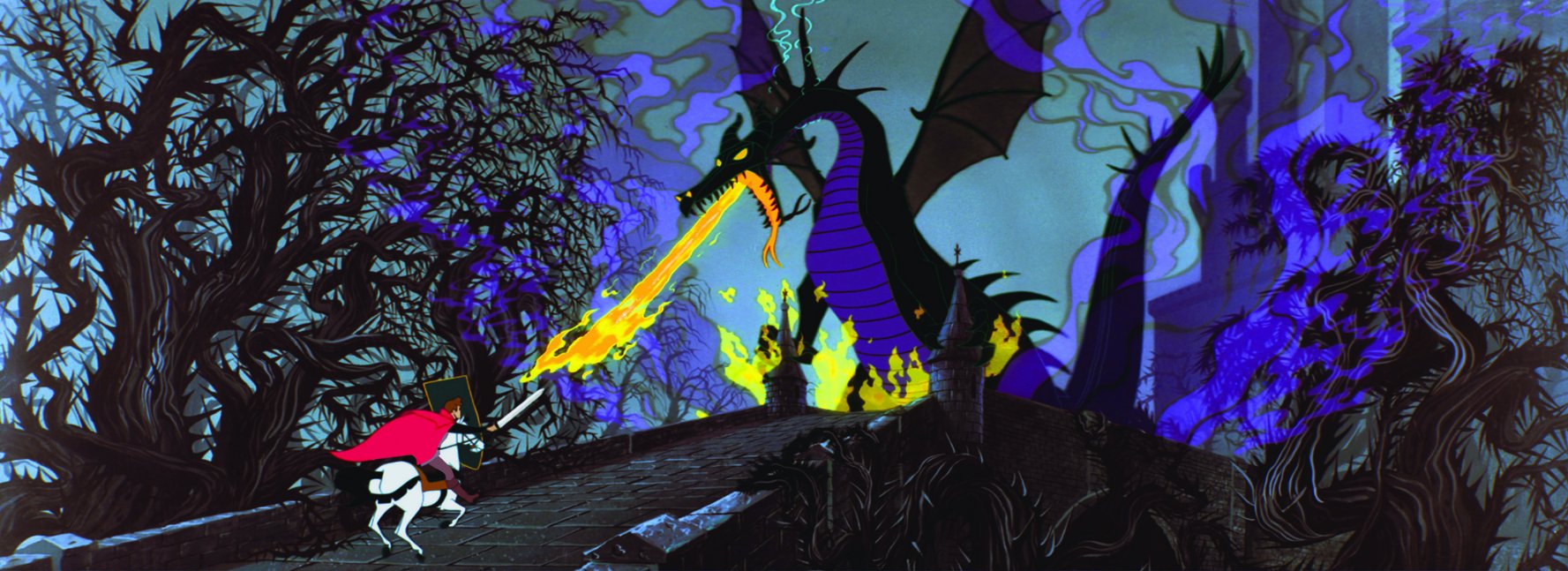 Sleeping Beauty Dragon Fight